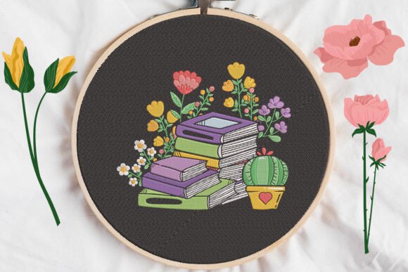 Book Flower: A Designer’s Review for Holiday Embroidery