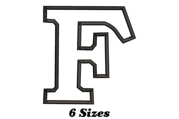 Elegant Alphabet Letter F Review for Boutique Apparel