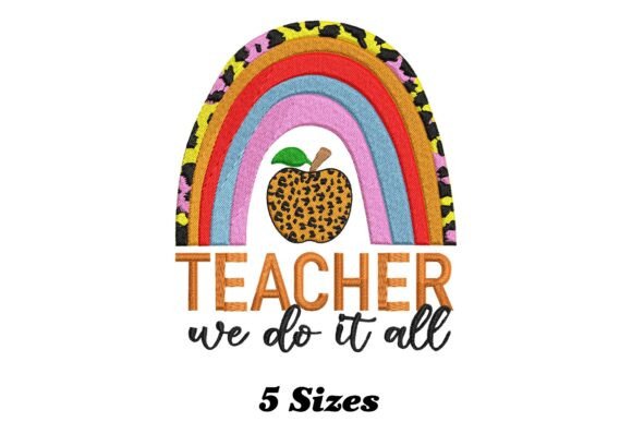 Rainbow Teacher We Do It All: A Designer's Review