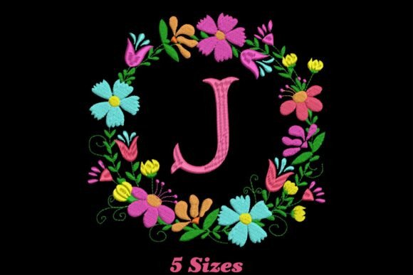 Review: Flower Alphabet Letter J for Personalized Gifts