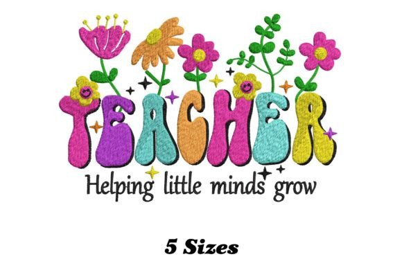 Review: Teacher Helping Little Minds Grow Design