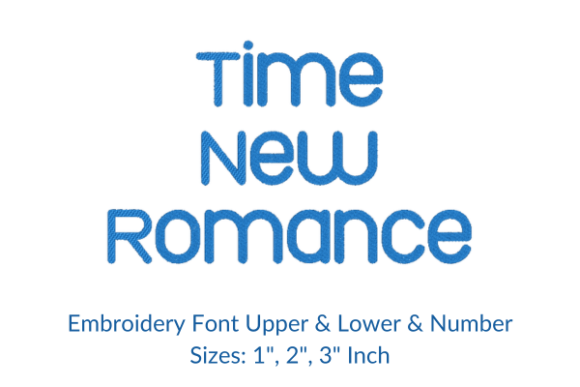 Review: Times New Romance Font for Holiday Embroidery