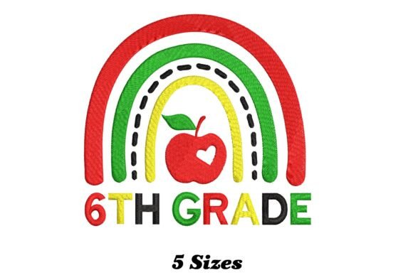 Reviewing 6th Grade Rainbow for Boutique Sweatshirts