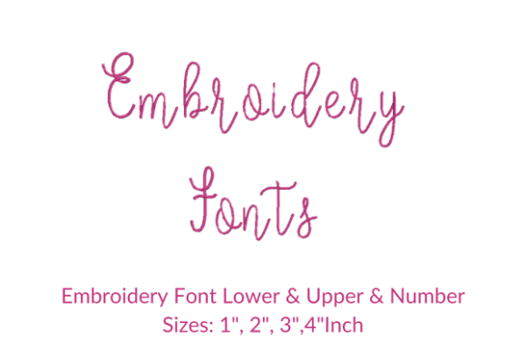 Reviewing Nathalie Font Embroidery Design