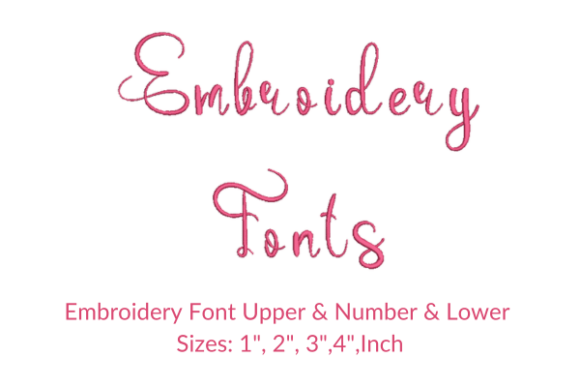 Reviewing the Emanuela Font Embroidery Design