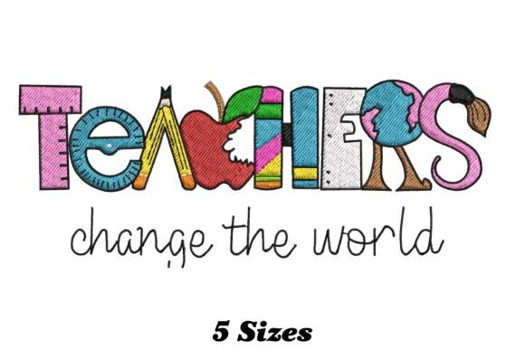 Teachers Change the World: A Designer's Review for Business Merch