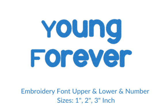 Young Forever Font: A Holiday Embroidery Review